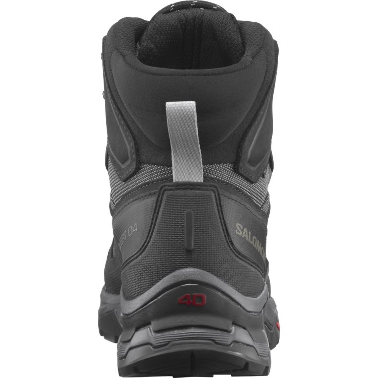 Botas Montaña Salomon Quest 4 GTX Hombre Negros | MX RHBU268